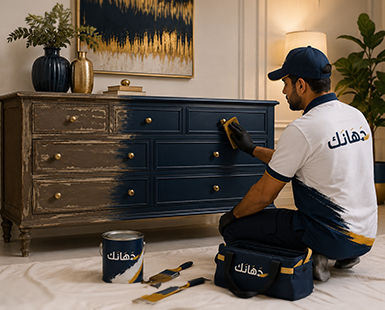 تجديد أثاث قديم - دهان أثاث مستعمل
